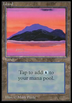 International Edition - IE Island (285) x1 NM-Mint, English Magic Mtg M:tG - Image 1