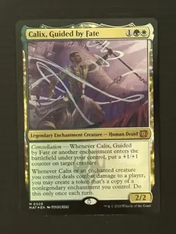 Magic The Gathering Calix, Guided By Fate March Of The Machine Foil - Image 1