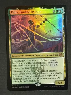 Magic The Gathering Calix, Guided By Fate March Of The Machine Foil - Image 2