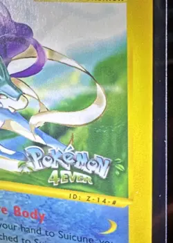 Suicune #53 Non-Holo Pokemon 4EVER Black Star Promo Card MP 🔥🔥 - Image 3