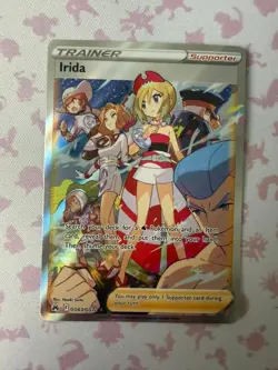 Irida GG63/GG70 Rare Ultra Crown Zenith Galarian Gallery Pokemon Near Mint - Image 1