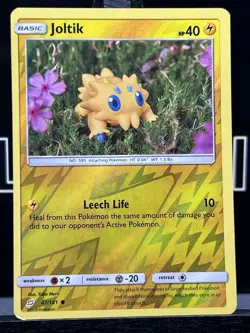 Joltik 47/181 Common SM Team Up Reverse Holo Pokemon Card - Image 3