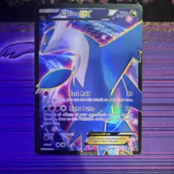 Pokemon Latios EX 101/108 Roaring Skies Full Art Ultra Rare Holo Basic Card - Image 1