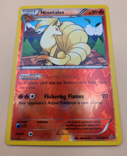Pokemon Ninetales Reverse Holo 21/160 PRC Primal Clash LP/NM - Image 3