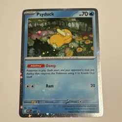 Pokemon TCG: Psyduck 007 MEP: Mega Evolution Black Star Promo Holo NM - Image 1