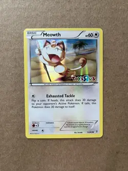 Meowth 53/83 Toys R Us Promo Generations 2016 Holo Pokemon Card TCG NM - Image 1