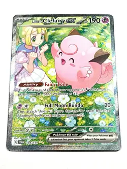Lillie's Clefairy ex 184/159 Special Illustration Rare Journey Together Pokemon - Image 3