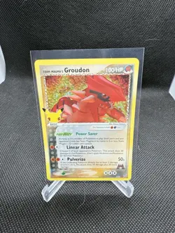 Team Magma's Groudon Pokemon TCG 9/95 Celebrations: Classic Collection Holo - Image 1