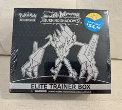 Pokemon TCG: Sun & Moon - Burning Shadows Elite Trainer Box ETB - Factory Sealed - Image 2