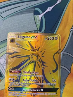 Pokemon TCG Solgaleo GX SM Black Star Promo SM104a Holo Promo - Image 2