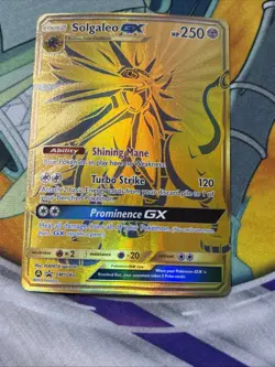 Pokemon TCG Solgaleo GX SM Black Star Promo SM104a Holo Promo - Image 3