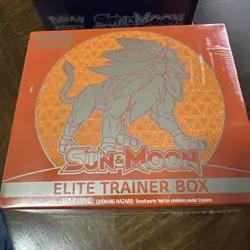 Both Sun & Moon Base ETB Set Solgaleo & Lunala Elite Trainer Boxes Sealed - Image 3