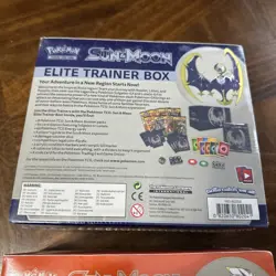 Both Sun & Moon Base ETB Set Solgaleo & Lunala Elite Trainer Boxes Sealed - Image 4