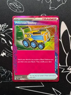 Precious Trolley 185/191 Pokemon TCG Surging Sparks Ace Spec English - Image 1