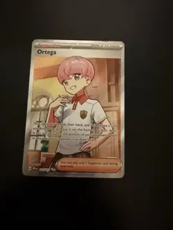 Pokemon TCG Ortega 141/131 Full Art Ultra Rare Holo SV Prismatic Evolutions - NM - Image 2