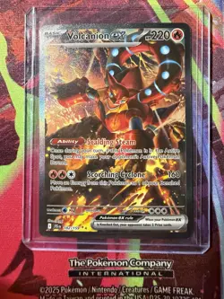 Pokemon TCG Volcanion EX 182/159 Illustration Rare Holo Journey Together - Image 3