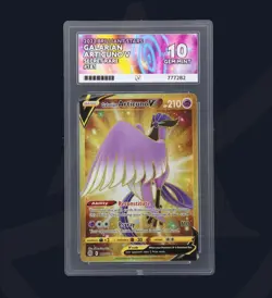 Galarian Articuno V 181/172 Rare Brilliant Stars Ace 10 Gem Mint Pokemon TCG - Image 1