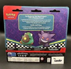 Pokemon TCG Back To School Eraser Blister 2024 - Gengar - Image 2