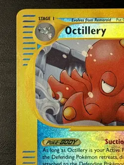 Octillery 26/147 Reverse Holo Rare Aquapolis Pokemon Card 2002 WOTC Lp+ - Image 2