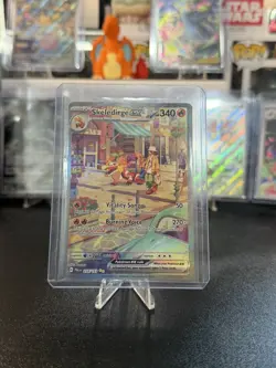 Pokemon Skeledirge ex Special Illustration Rare SV02: Paldea Evolved 258/193 NM - Image 1