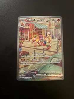 Pokemon Skeledirge ex Special Illustration Rare SV02: Paldea Evolved 258/193 NM - Image 1