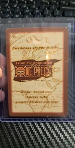 BANDAI One Piece Hyper Battle LUFFY PIRATES ZORO C429 HOLO FOIL SCARCE EARLY - Image 2