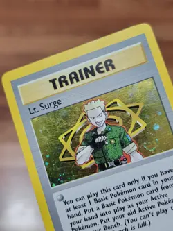 MP! - Lt. Surge 17/132 | Pokemon Gym Heroes | Holo Rare - Image 2
