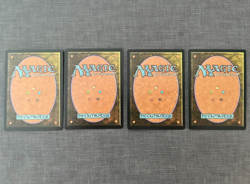 4 x MOUNTAIN A B C D Tempest 1997 Basic Land Card MTG MAGIC THE GATHERING - Image 2