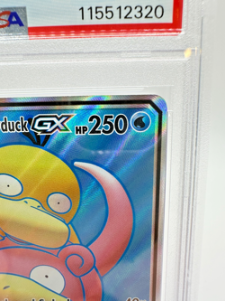2019 Pokemon S&M Unified Minds Slowpoke & Psyduck GX #217 | TAG TEAM PSA 9 MINT - Image 3