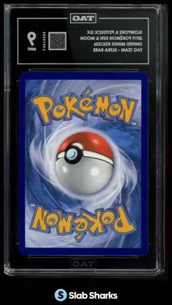 2019 POKEMON SUN MOON UNIFIED MINDS #35/236 SLOWPOKE & PSYDUCK TAG TEAM GX TAG 9 - Image 2