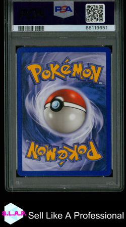 MAGCARGO-HOLO POKEMON SKYRIDGE 2003 H17 PSA 7 - Image 2
