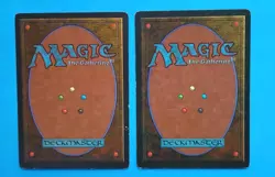 Magic the Gathering MTG Revised NIGHTMARE X 2 MP & HP RARE 1994 Vintage - Image 3