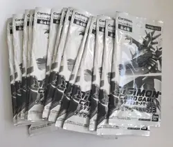 19x Sealed Digimon Tamer Battle Pack Volume 3 Japanese 2020 Promo Cards - Image 1