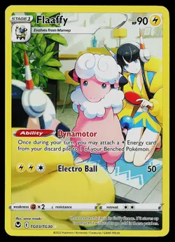Pokemon Card - Flaaffy Silver Tempest TG03/TG30 Ultra Rare - Image 1