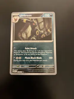 Umbreon 059/131 Reverse Holo Rare Prismatic Evolutions Pokemon Card NM/M - Image 2