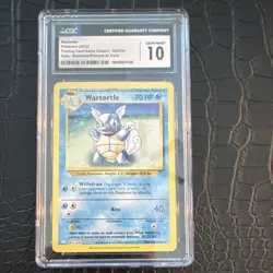 Pokemon Wartortle CGC 10 2023 Trading Card Game Classic 002/034 Holo - Image 1
