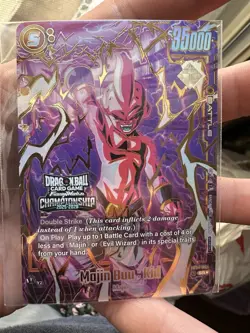 Majin Buu : Kid FB04-094 SR Dragon Ball Super Card Game Top Cut Alternate Art - Image 3