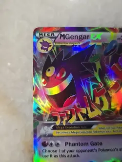 Pokemon TCG XY Phantom Forces M Gengar EX Ultra Rare Holo Card 35/119 - Image 2