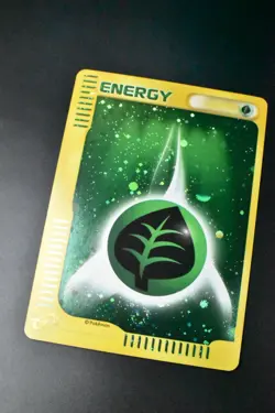 Grass Energy McDonald's Promo 2002 e series Holo Japanese Pokemon Card - Image 3