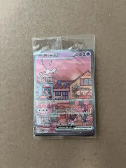 Mew ex 053 Sv: Scarlet & Violet Promo Cards Holo Sealed Pokemon 151 - Image 1