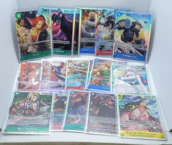One Piece TCG Super Rare Lot of 17 SR/Super Rare Cards English One Piece Lot 2 - Image 1