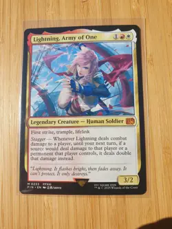 Lightning, Army of One | Final Fantasy (FIN) | MTG | Regular | NM - Image 1