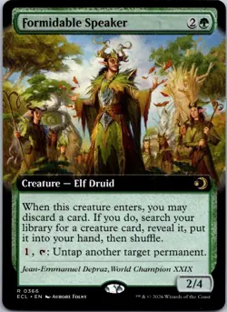 Formidable Speaker (Extended Art) R Lorwyn Eclipsed 366 NM - Image 1