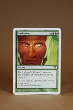 MTG Magic the Gathering Biorhythm 9th Edition Regular NM/M Never played - Image 1
