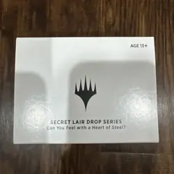 MTG, Unopened, Secret Lair Drop, "Can you Feel With a Heart of SteelU" - Image 1