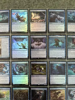 Bloomburrow 0041-0081 Foil Complete Set BLUE Kitsa Mockingbird Pack Fresh NM - Image 3