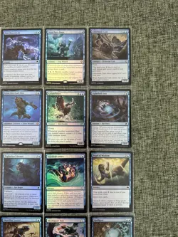 Bloomburrow 0041-0081 Foil Complete Set BLUE Kitsa Mockingbird Pack Fresh NM - Image 4