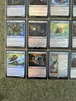 Bloomburrow 0041-0081 Foil Complete Set BLUE Kitsa Mockingbird Pack Fresh NM - Image 5