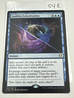 1x Sudden Substitution NM-Mint, English Commander 2019 MTG Magic - Image 2