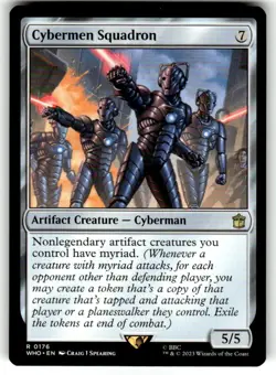 Cybermen Squadron Universes Beyond: Doctor Who Regular MTG NM - Image 1